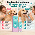 Tannpleiespray til hund