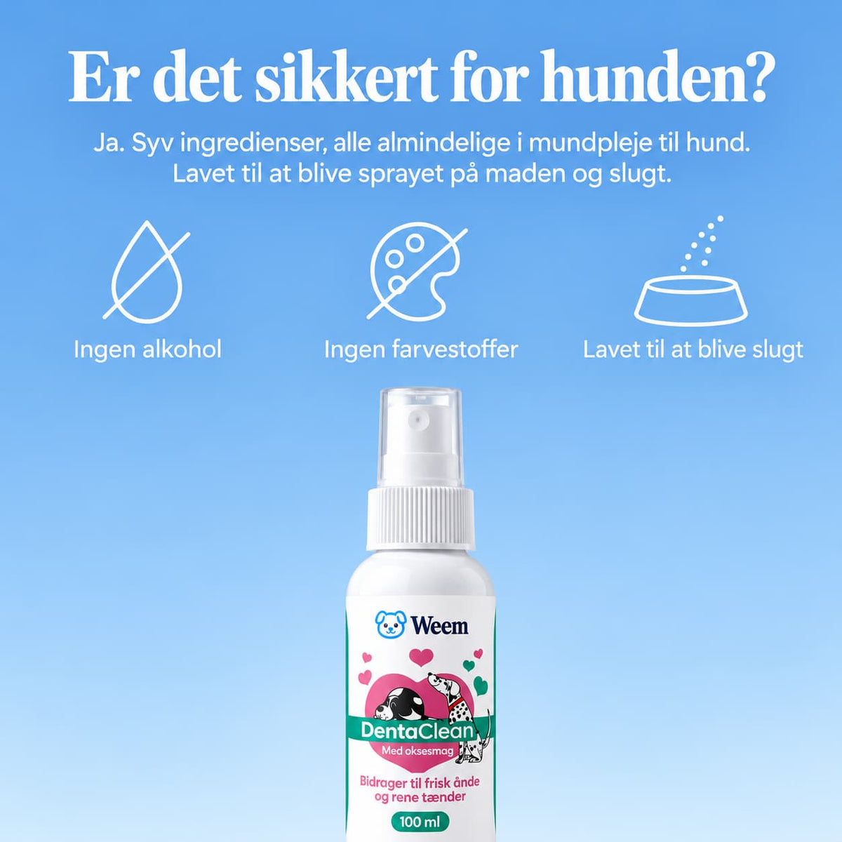 DentaClean – Tandplejespray til hund