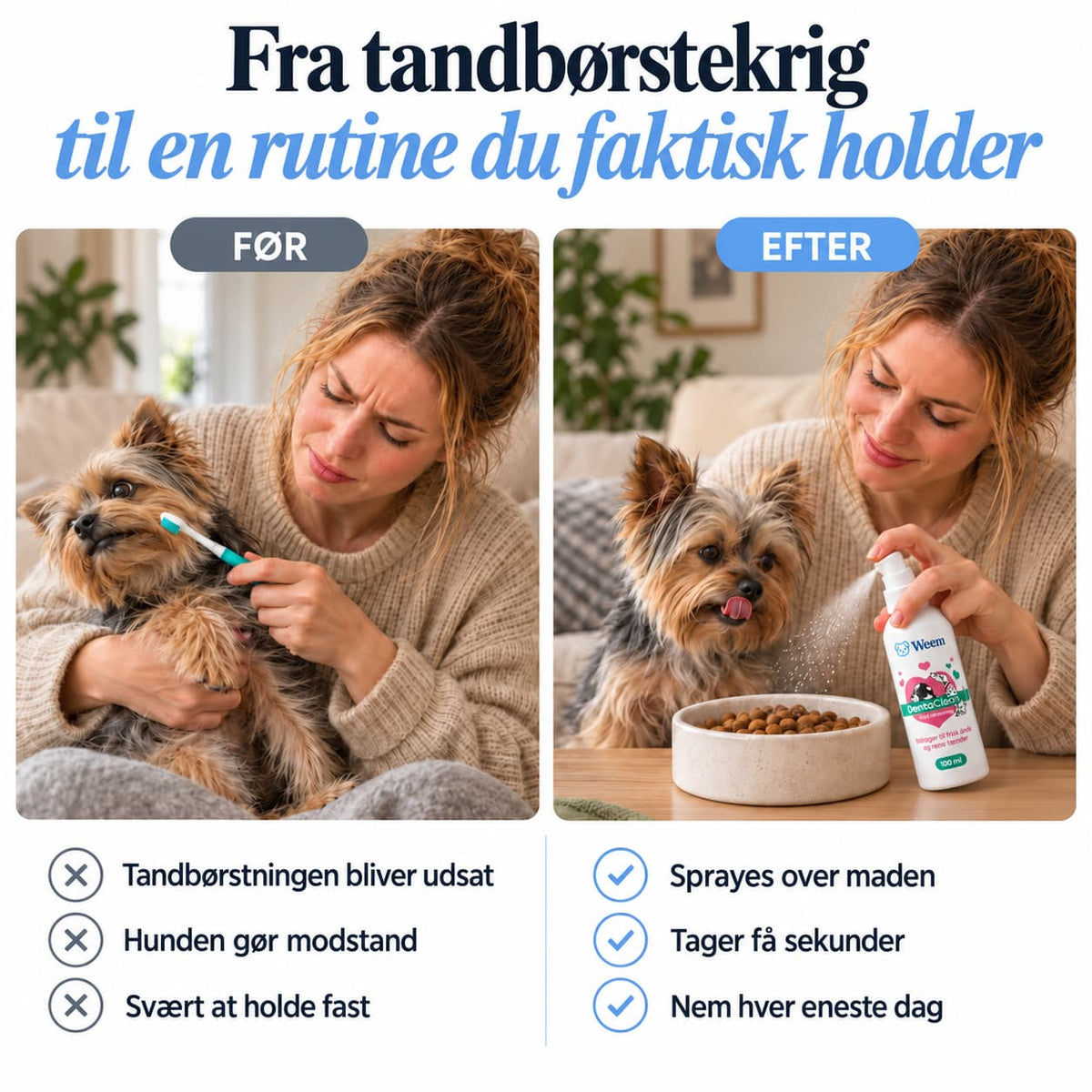 DentaClean – Tandplejespray til hund