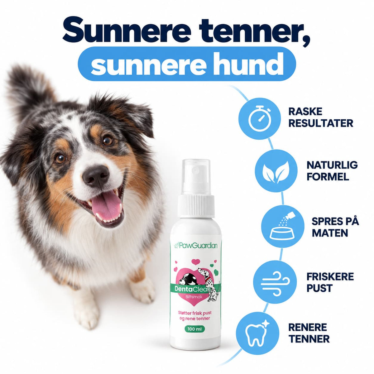 DentaClean- Tannpleiespray til hund