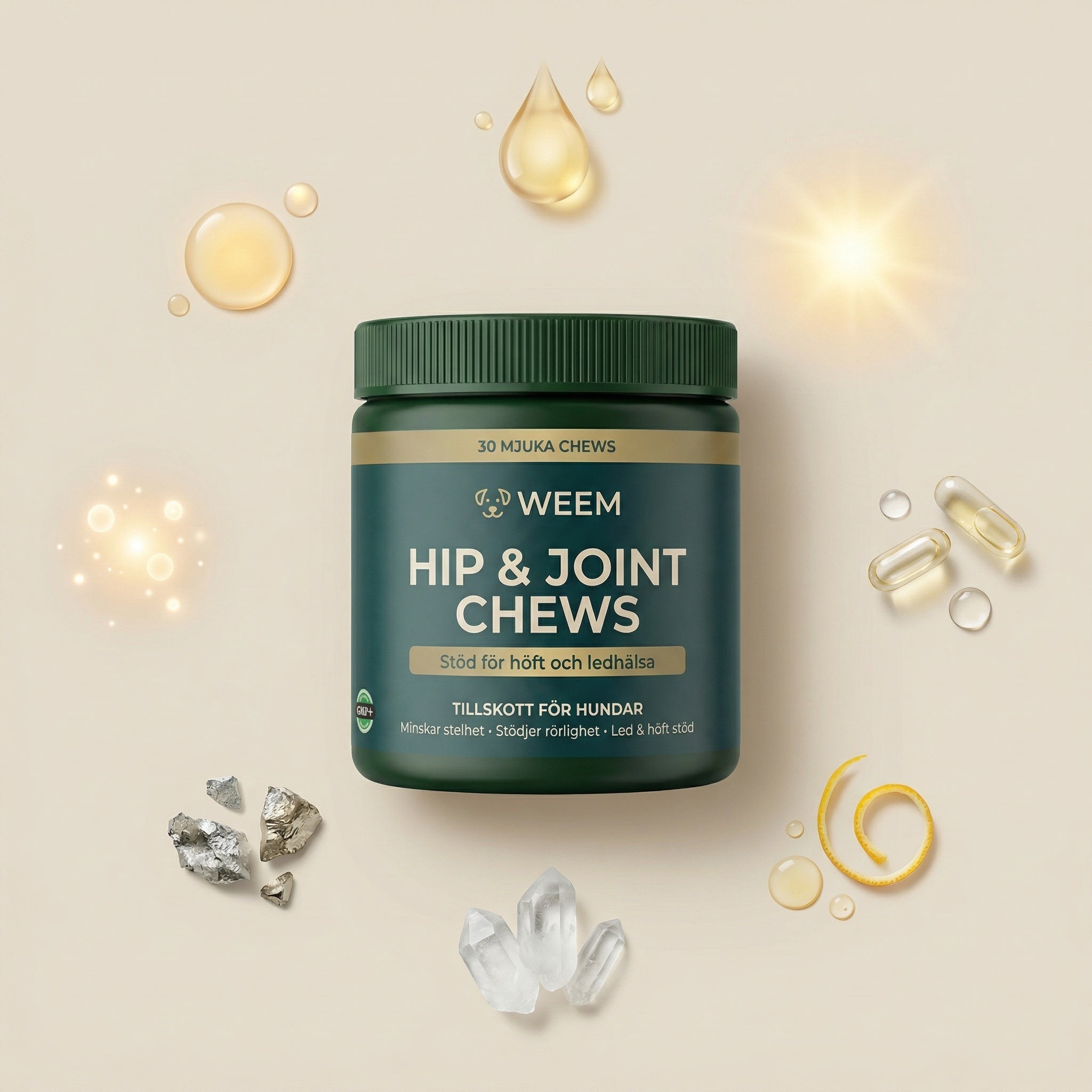 WEEM Multivitamin Chews — Dagligt stöd för energi, immunförsvar & vitalitet